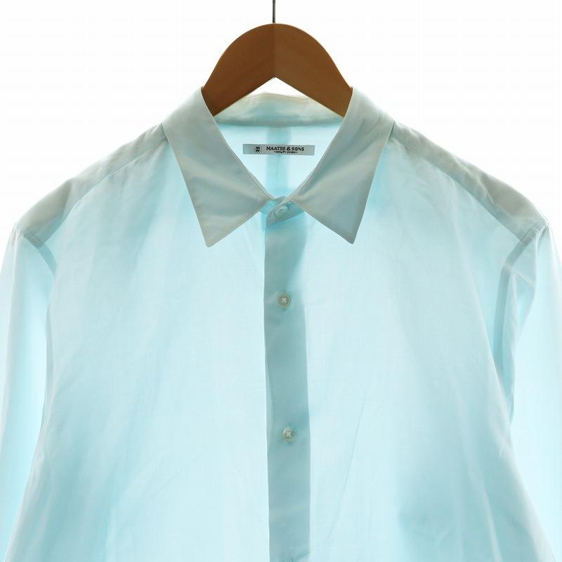 MAATEE&SONS マーティーアンドサンズ　シルクシャツ　3 MAATEE&SONS マーティーアンドサンズシルクシャツ3
