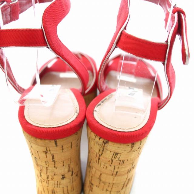 miu ミュウミュウ miumiu サンダル コルクソール ストラップ 35.5 22.5  