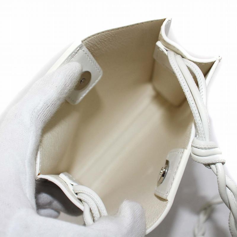 ジルサンダー JIL SANDER TANGLE ショルダーバッグ ポシェット レザー  