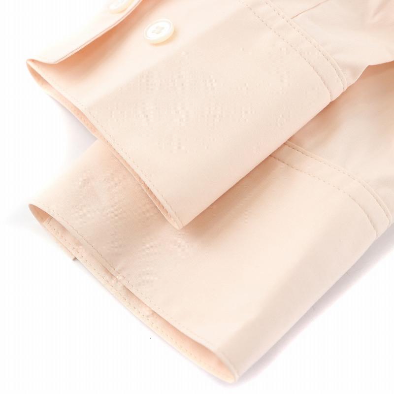 ネイヴ Nave 24SS シャツワンピース マキシ ロング 長袖 バンドカラー  