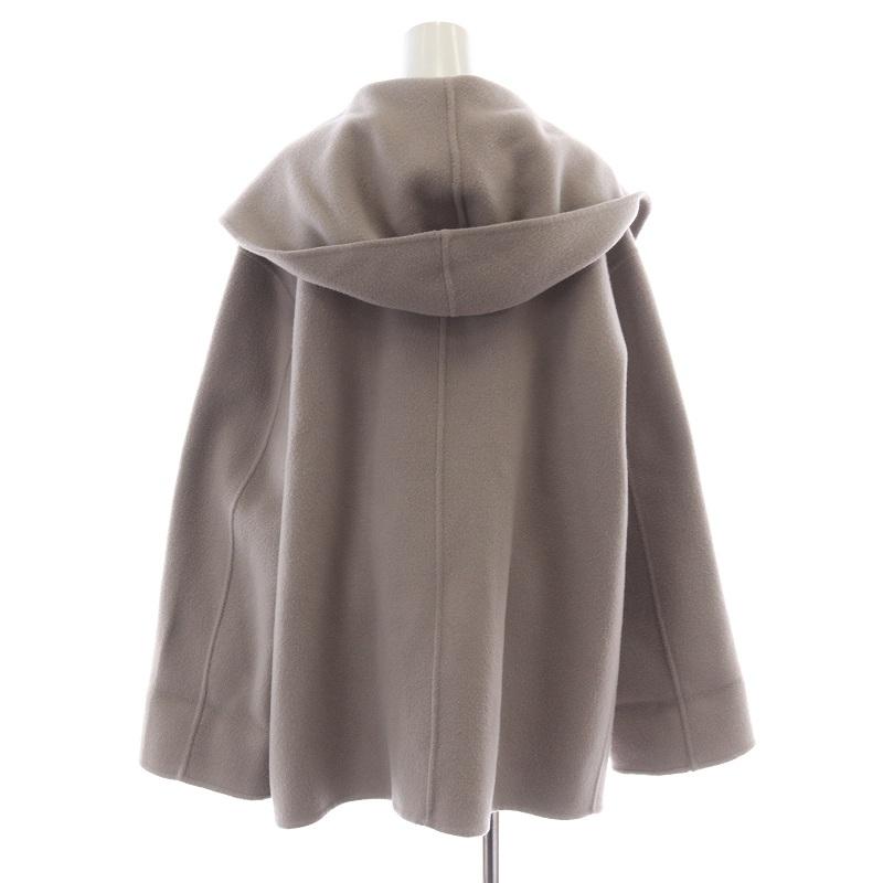 アルページュ Arpege STORY 22AW ファー付きフードリバーコート  