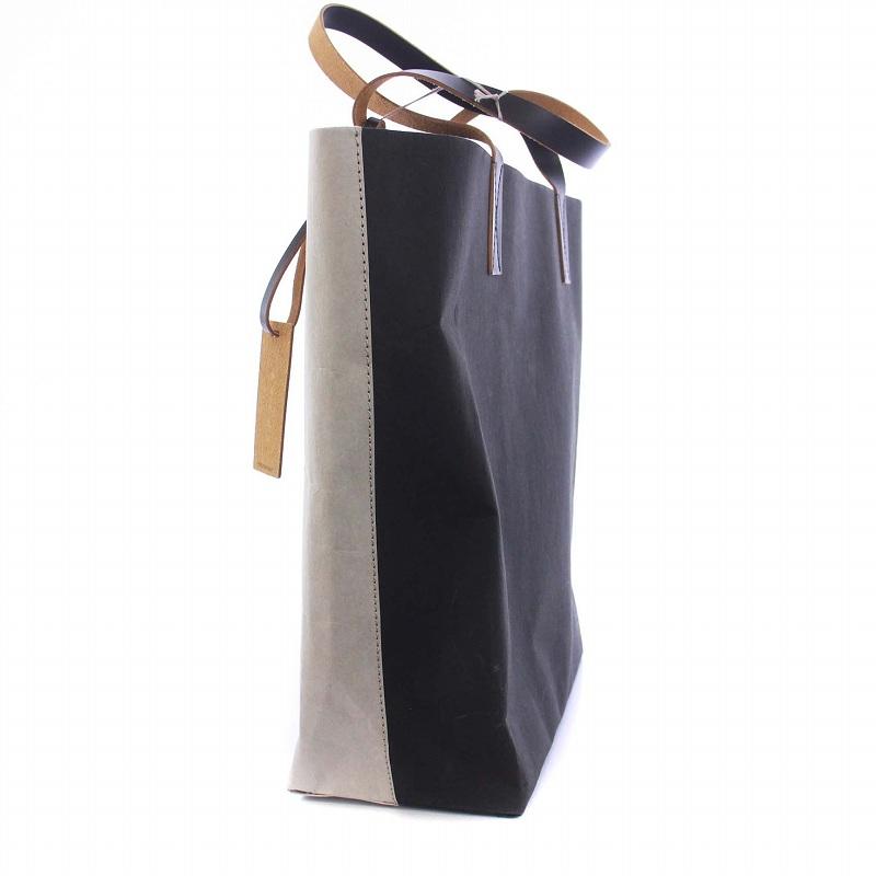 MARNI マルニ セルロース ショッピングバッグ トートバッグ グレー  