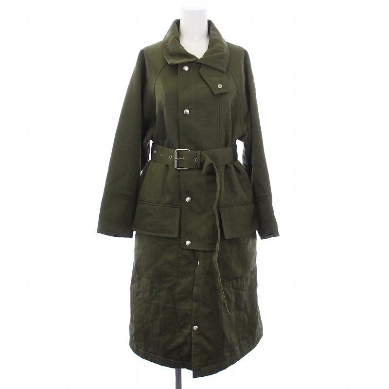 プランシー PLAN C ステンカラーコート アウター ロング 裏地  