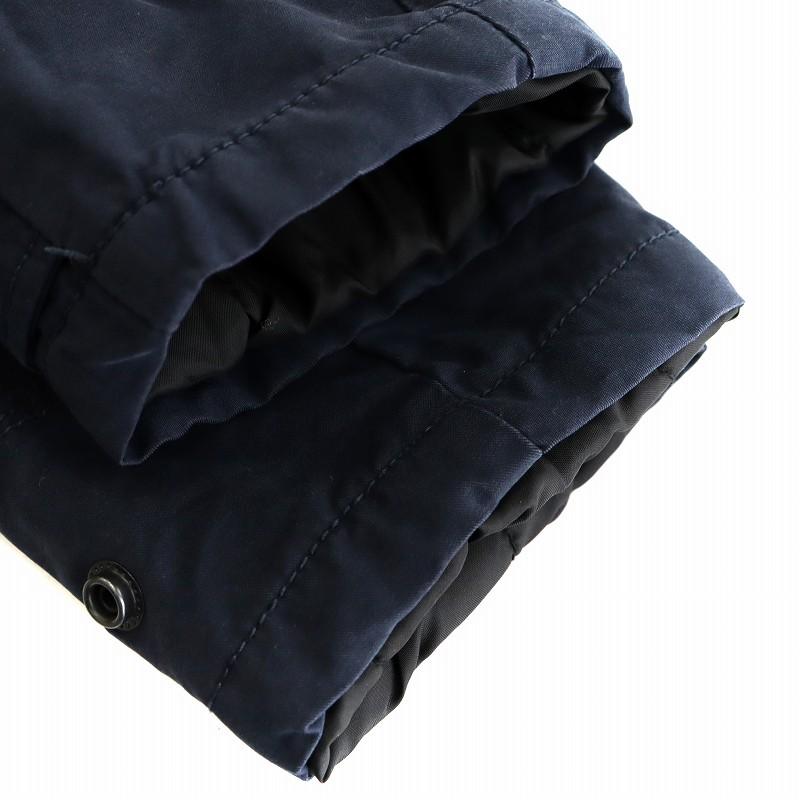 DIESEL ディーゼル 中綿コート ロング丈 ジップアップ フード コットン  