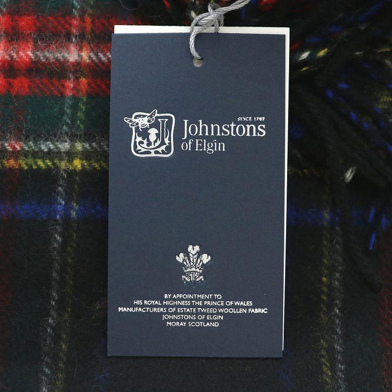 未使用品 ジョンストンズオブエルガン Johnstons of Elgin マフラー