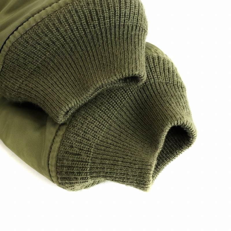 08sircus ゼロエイトサーカス 08SIRCUS China MA-1×eco fur reverside