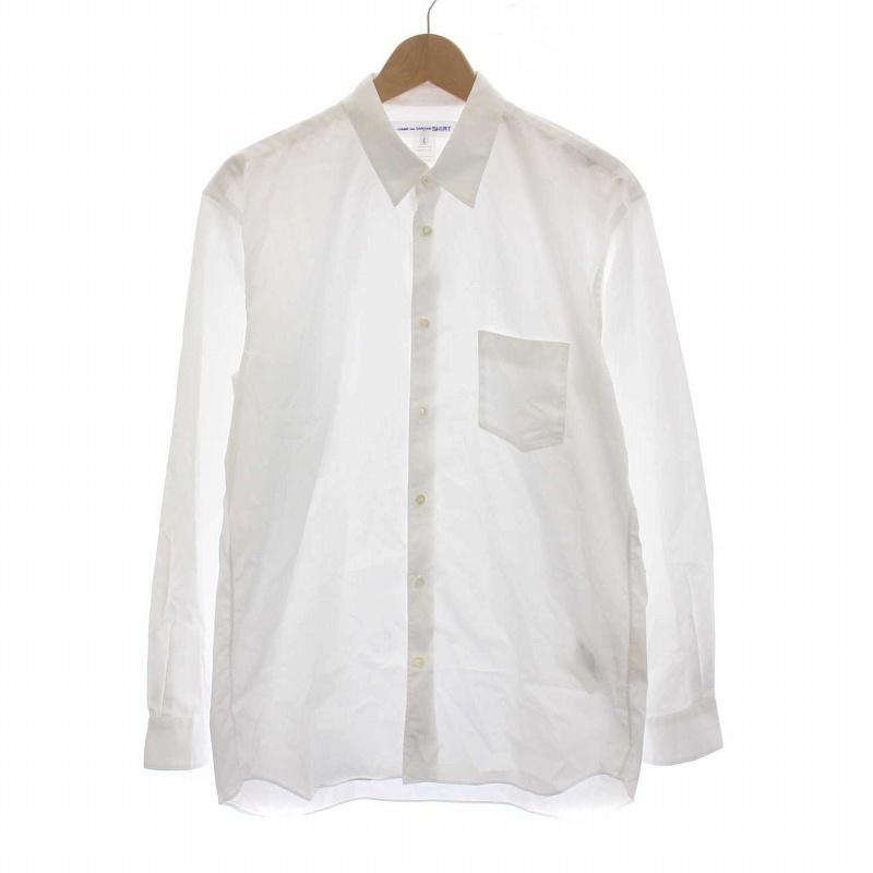 コムデギャルソンシャツ COMME des GARCONS SHIRT FOREVER SHIRT ナロークラシック ワイシャツ コットン 長袖 L 白 ホワイト FZ-B021 : 081-102411210262 : ブランド古着販売のベクトル - 通販 - Yahoo!ショッピング コムデギャルソンシャツ COMME des GARCONS SHIRT FOREVER SHIRT ナロークラシック ワイシャツ コットン 長袖 L 白 ホワイト FZ-B021 : 081-102411210262 : ブランド古着販売のベクトル - 通販 - Yahoo!ショッピング