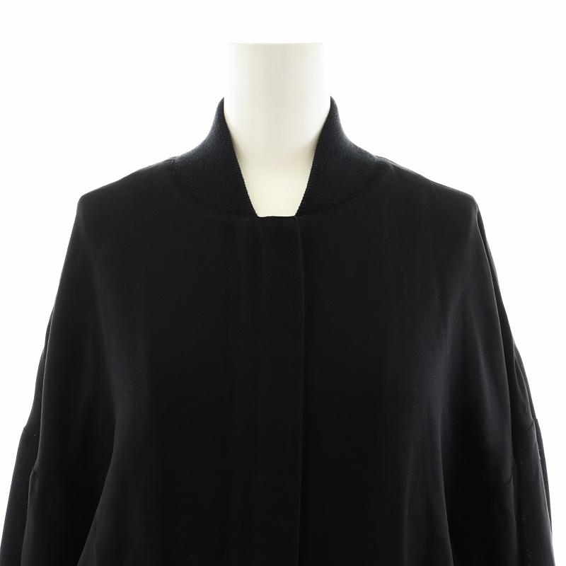 エンフォルド ENFOLD 18SS コットンローブブルゾン ジャンパー 36 S 黒