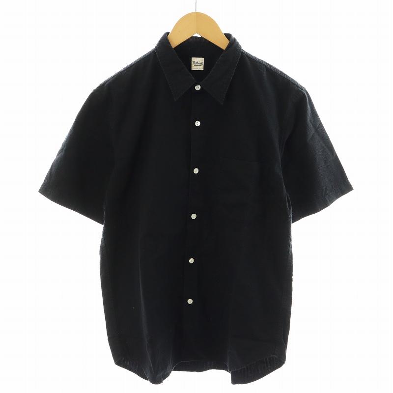 ロンハーマン　RHC 　リネンシャツ　麻 XL Ron Herman California Linen Regular Collar Shirt News｜Ron