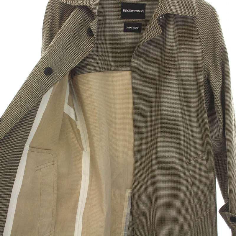EMPORIO ARMANI エンポリオアルマーニ JOHNNY LINE ステンカラーコート