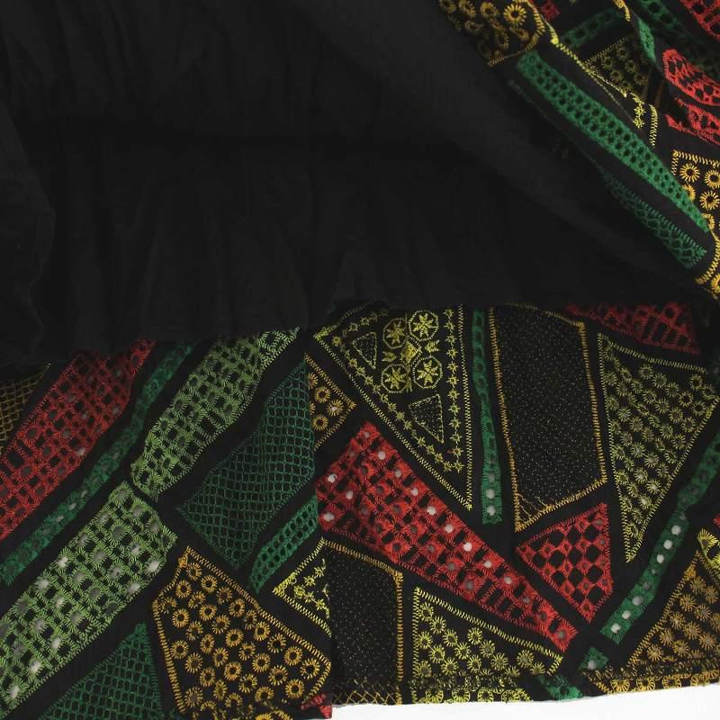 【中古】アメリヴィンテージ 22SS LINDA TURKEY ORGANIC DRESS キャミワンピース ロング S マルチカラー レディース アメリヴィンテージ Ameri VINTAGE 22SS LINDA TURKEY ORGANIC DRESS