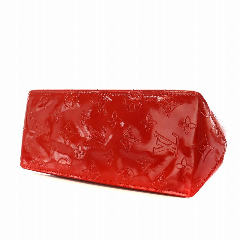 美品】ルイヴィトン ヴェルニ リードPM ハンドバッグ 赤モノグラム LV 美品 Louis Vuitton（ルイヴィトン）ヴェルニ リードPM - メルカリ