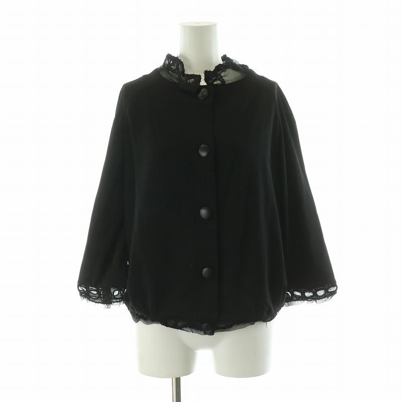 ジュンコシマダ JUNKO SHIMADA シャツ ブラウス ストレッチ レース 七 