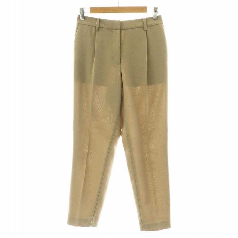 プラステ PLST 2WAYライトストレッチテーパードパンツ タック