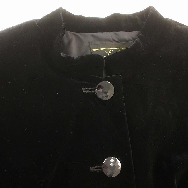 レリアン Leilian ベロア スーツ セットアップ スカート ジャケット 11