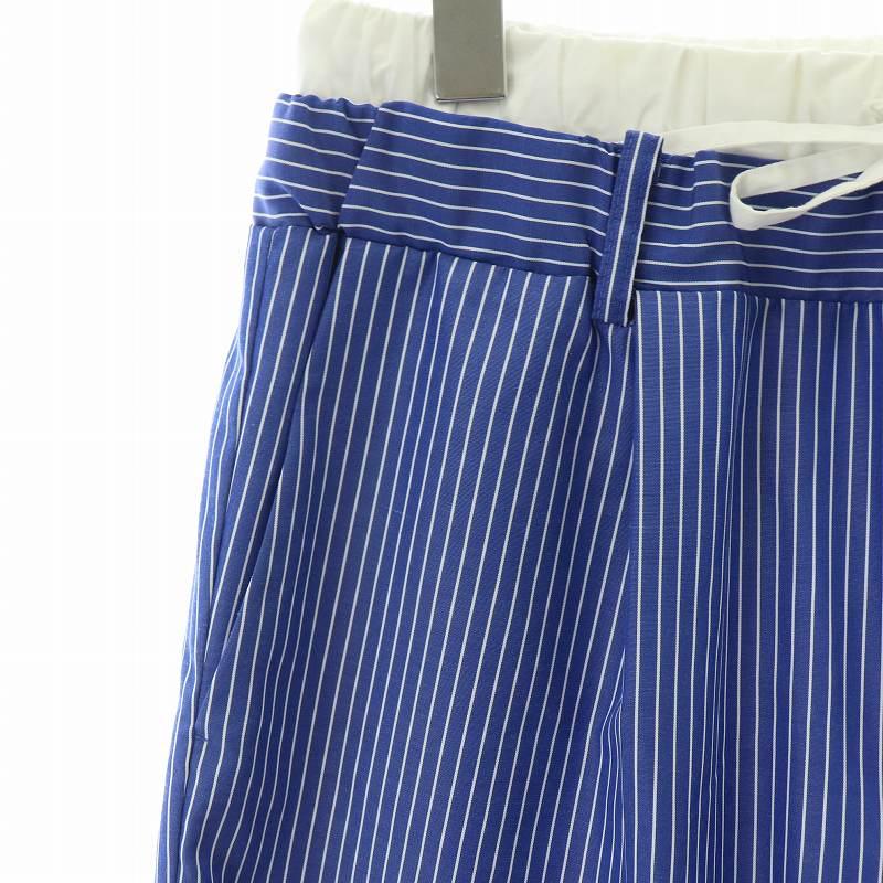 ザトゥー THE TOE イージーパンツ ストレート タック ウエストゴム