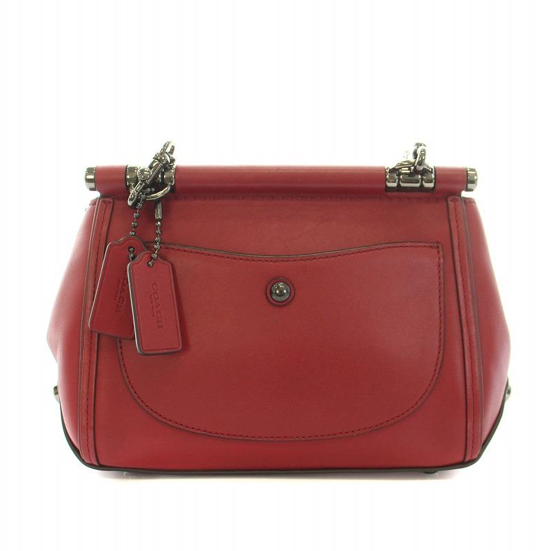 COACH（コーチ） ドリフタークロスボディースネークショルダーバッグ 