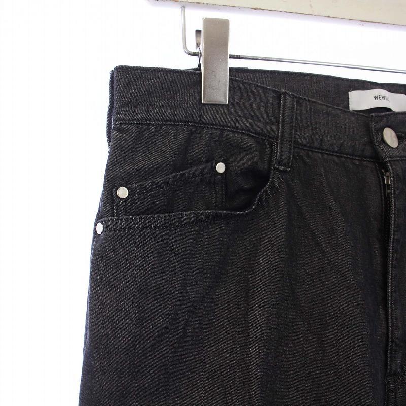 ウィーウィル WEWILL PIPE DENIM TROUSERS デニムパンツ ジーンズ 