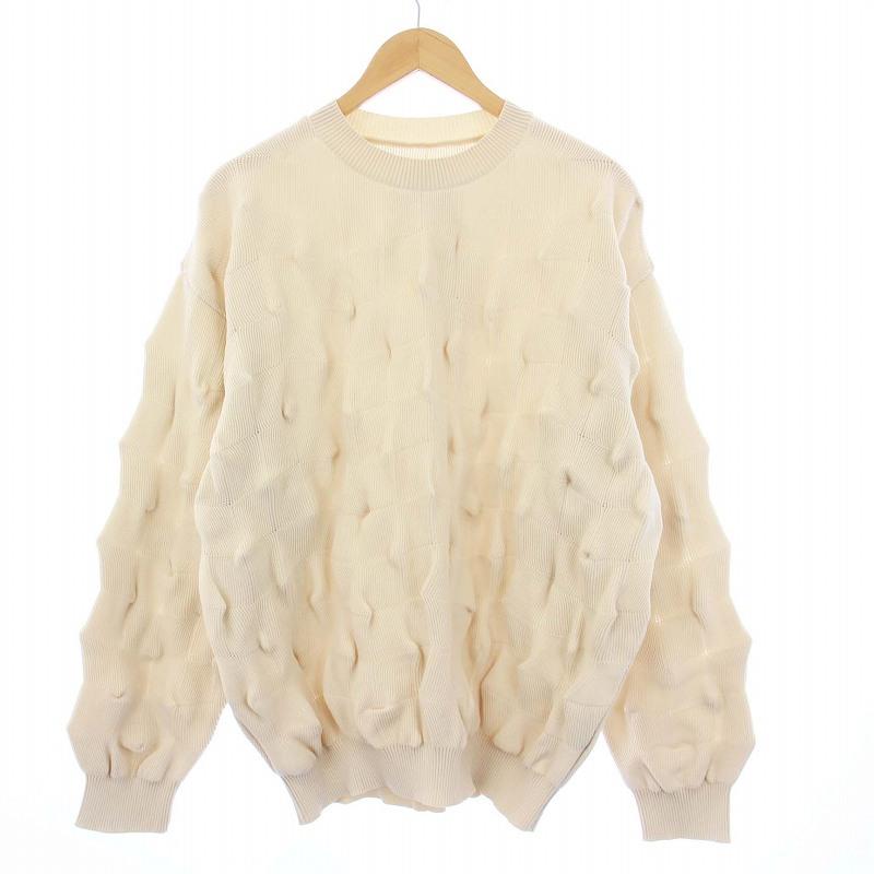 stein◇ニット・セーター(薄手)/M/ポリエステル/GRN/ST.701 ssstein