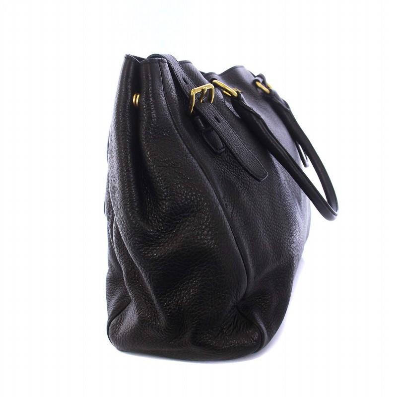 PRADA プラダ MILANO トートバッグ ハンドバッグ レザー PRADA プラダ MILANO トートバッグ ハンドバッグ レザー