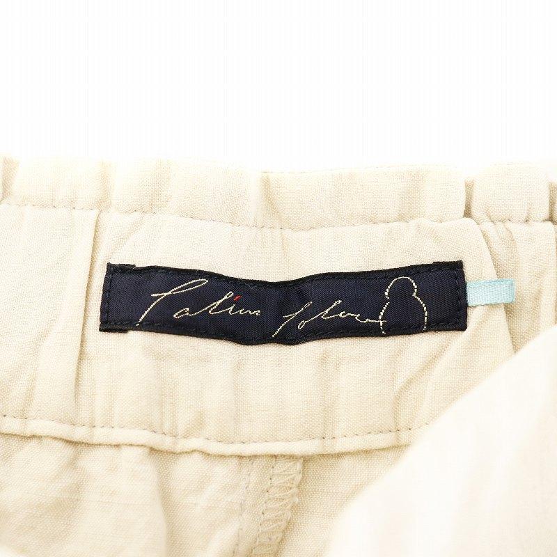 【nume】パラスパレス　ヌメ　リネン100％　ガウチョ　ワイドパンツ パラスパレス Pallas Palace ガウチョパンツ ワイドパンツ コットン