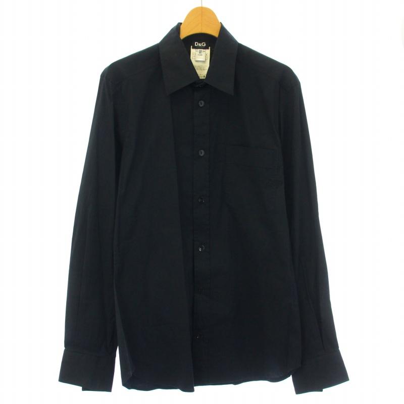 ディー&ジー ドルガバ ドルチェ&ガッバーナ D&G シャツ 長袖 ロゴ 刺繍