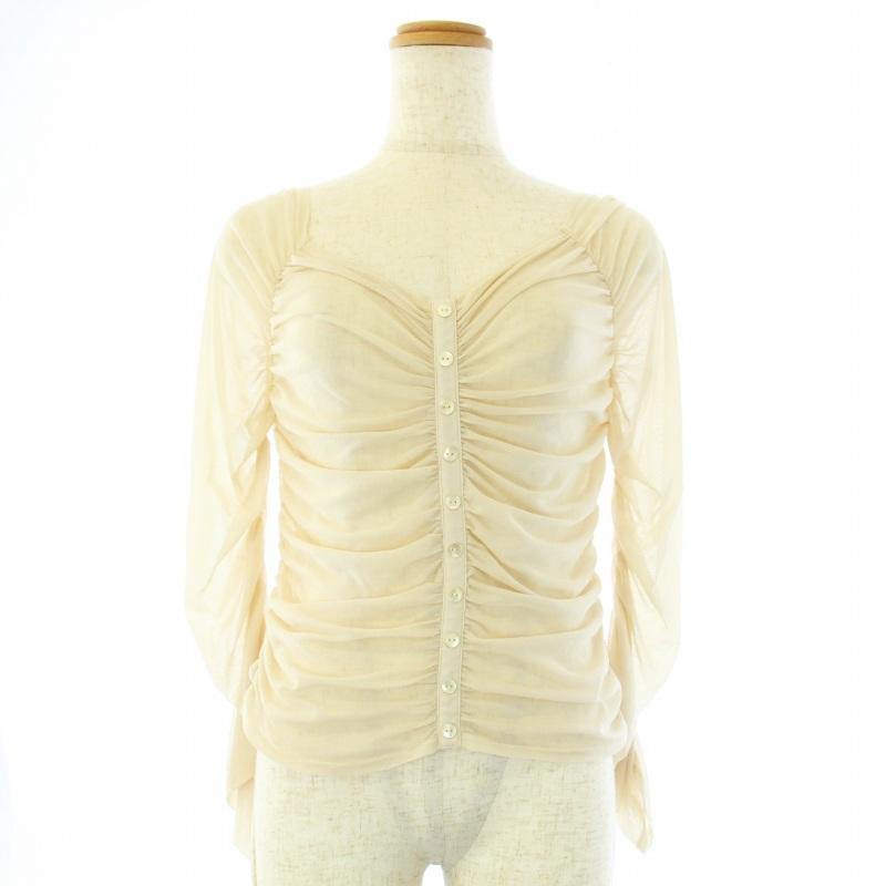 フレイアイディー FRAY I.D 24SS フロントボタンシャーリング