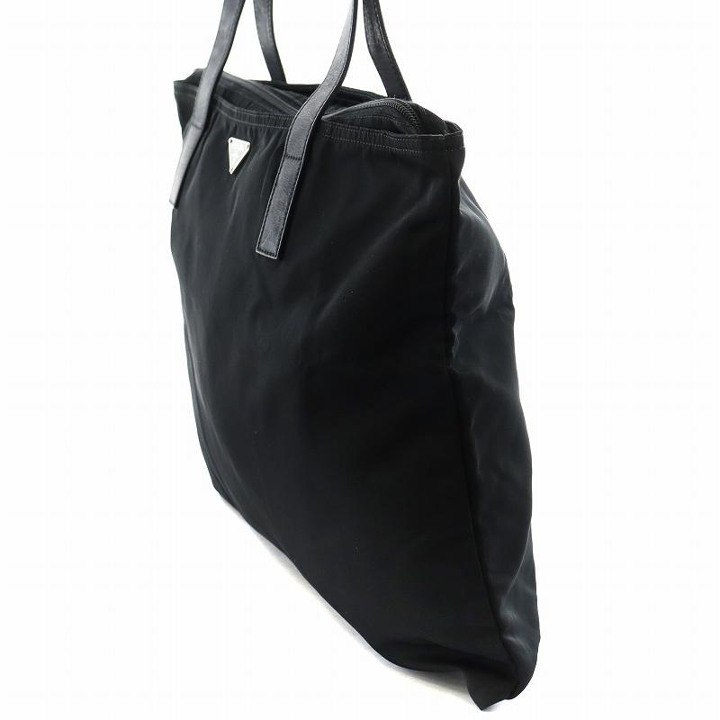 PRADA プラダ 三角プレート トートバッグ ハンドバッグ ナイロン PRADA プラダ 三角プレート トートバッグ ハンドバッグ ナイロン