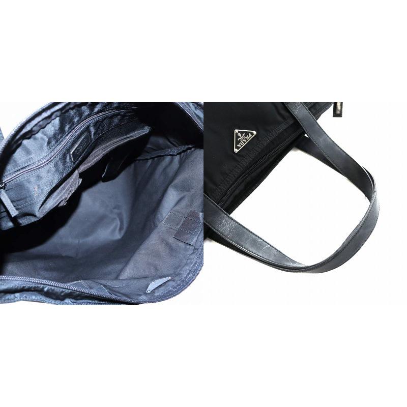 PRADA プラダ 三角プレート トートバッグ ハンドバッグ ナイロン PRADA プラダ 三角プレート トートバッグ ハンドバッグ ナイロン