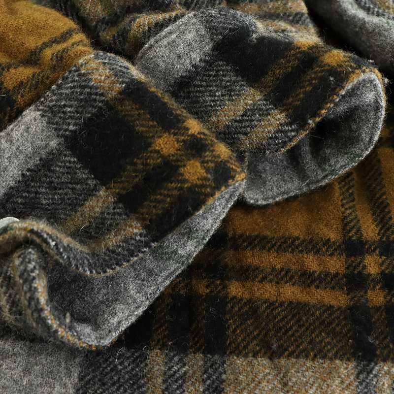 ルーマー loomer ラムズウールストールシャツ Lambs Wool Felted 