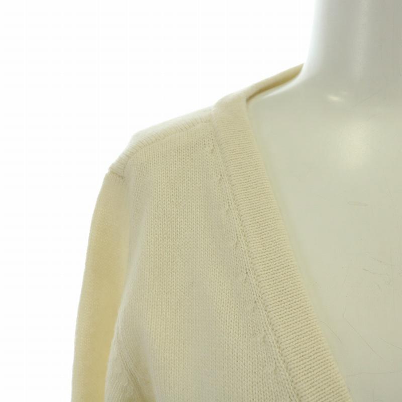 FOXEY（フォクシー） ニットカーディガン 長袖 Vネック ビジュー