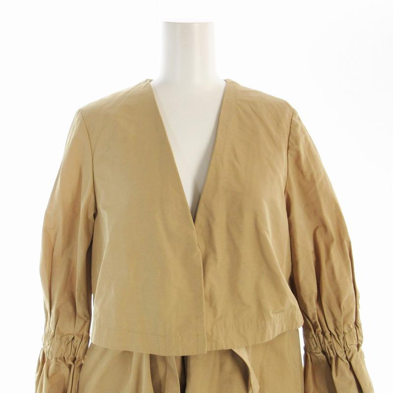 未使用品 アナトリエ ANATELIER タグ付き トレンチコート ロング ノー  