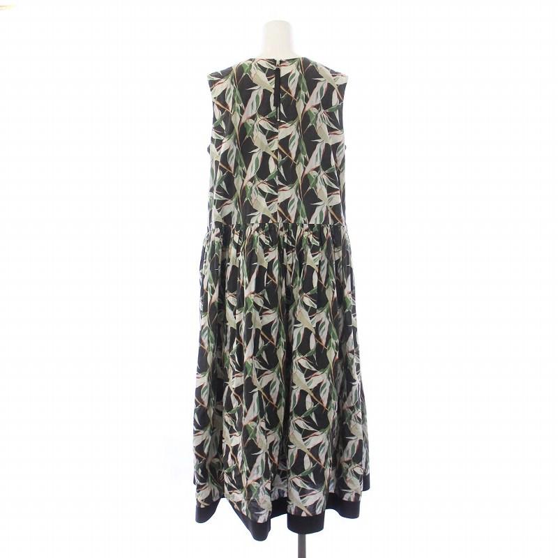 ビアズリー BEARDSLEY 22AW ノースリーブワンピース ロング マキシ
