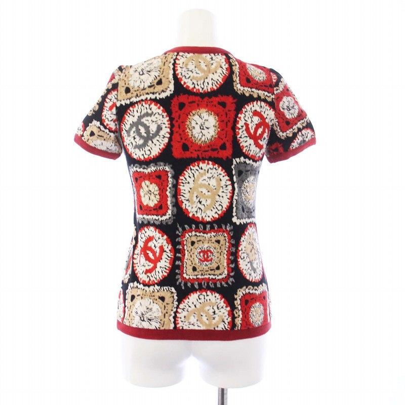 CHANEL スポーツTシャツ CHANELスポーツラインバイカラーTシャツカットソー美品
