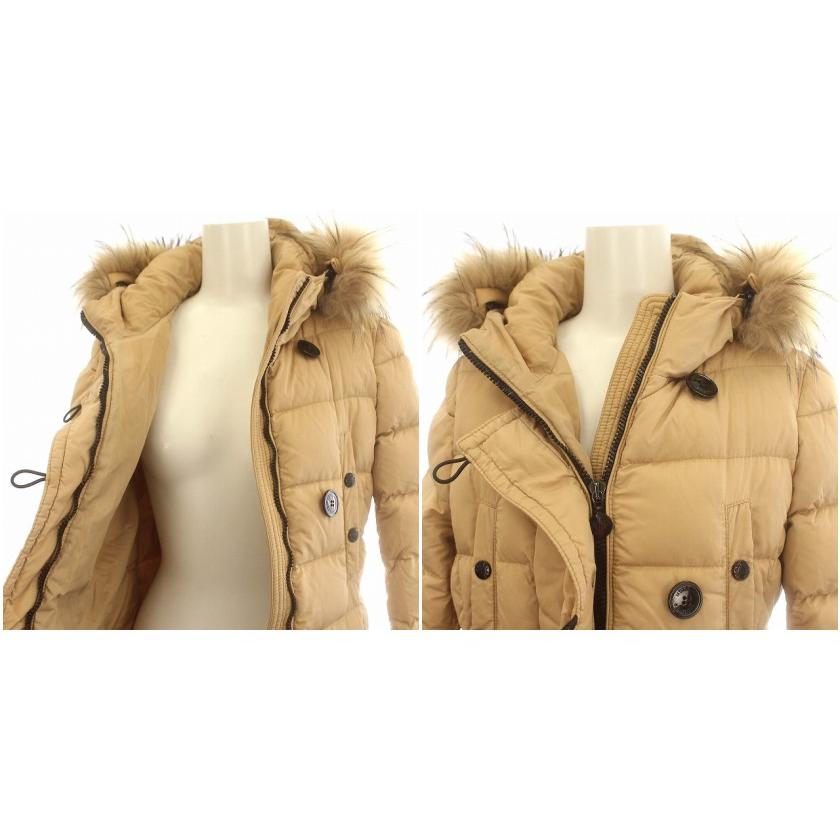 MONCLER（モンクレール） ダウンコート GENEVRIER GIUBBOTTO ファー