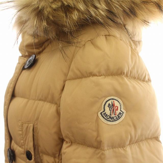 MONCLER（モンクレール） ダウンコート GENEVRIER GIUBBOTTO ファー