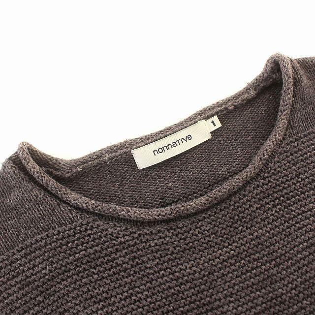 nonnative ニットセーター サイズ1 グレー nonnative ニットセーター サイズ1 グレー ノンネイティブ nonnative