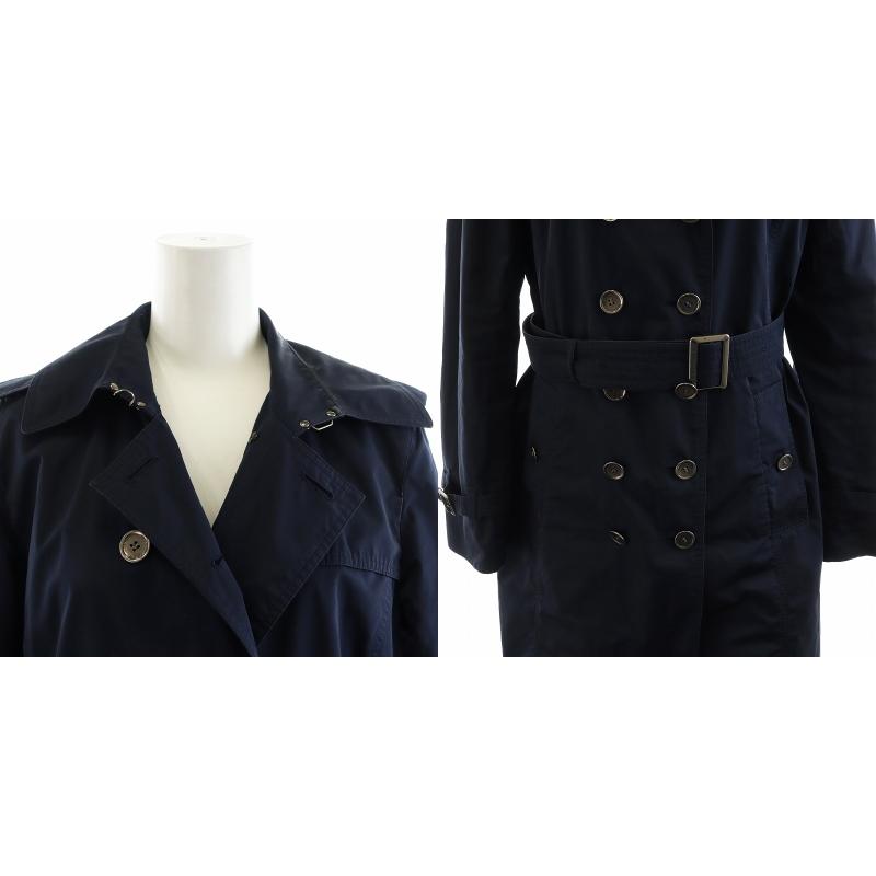 バーバリー ロンドン BURBERRY LONDON トレンチコート ロング丈 ベルト