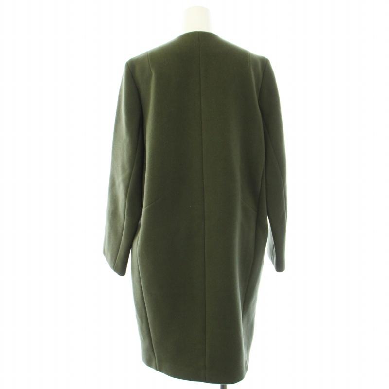 マカフィー MACPHEE トゥモローランド 17AW ノーカラーコート ミドル丈