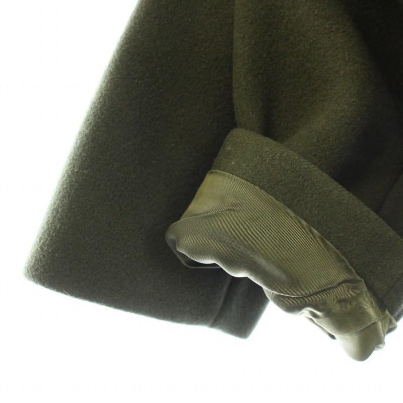 マカフィー MACPHEE トゥモローランド 17AW ノーカラーコート ミドル丈