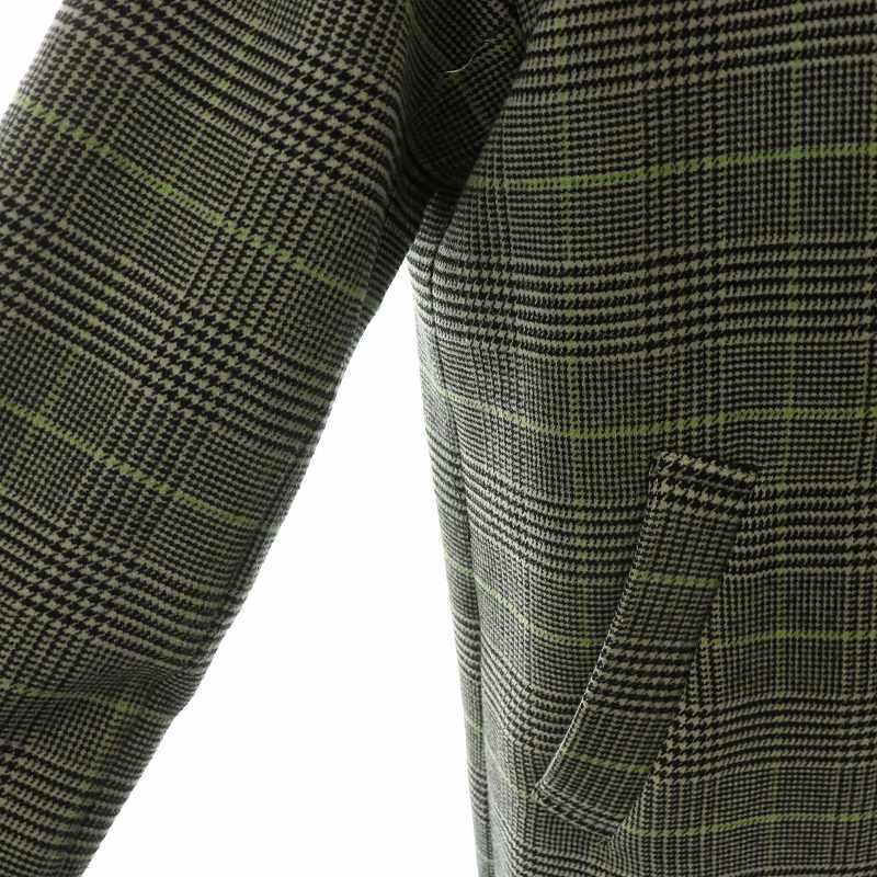 レイビームス Ray Beams チェックダブルチェスターコート アウター