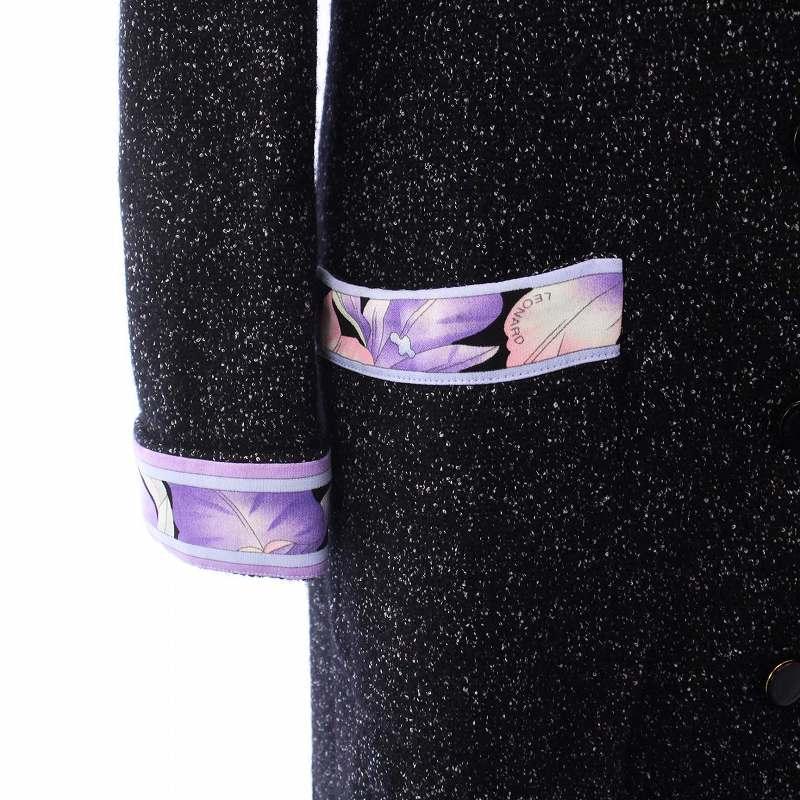 美品　LEONARD ジャケット　　　　　　　カンカントリム蝶　日本製 美品LEONARD ジャケットカンカントリム蝶日本製