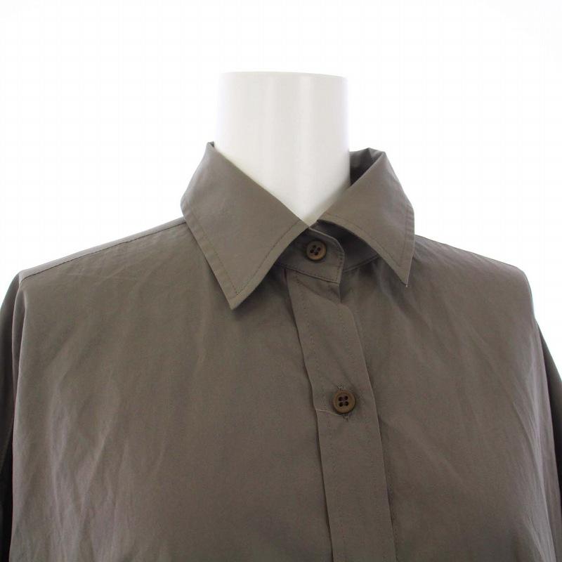 ドゥーズィエムクラス DEUXIEME CLASSE 24SS gladsom シャツワンピース  