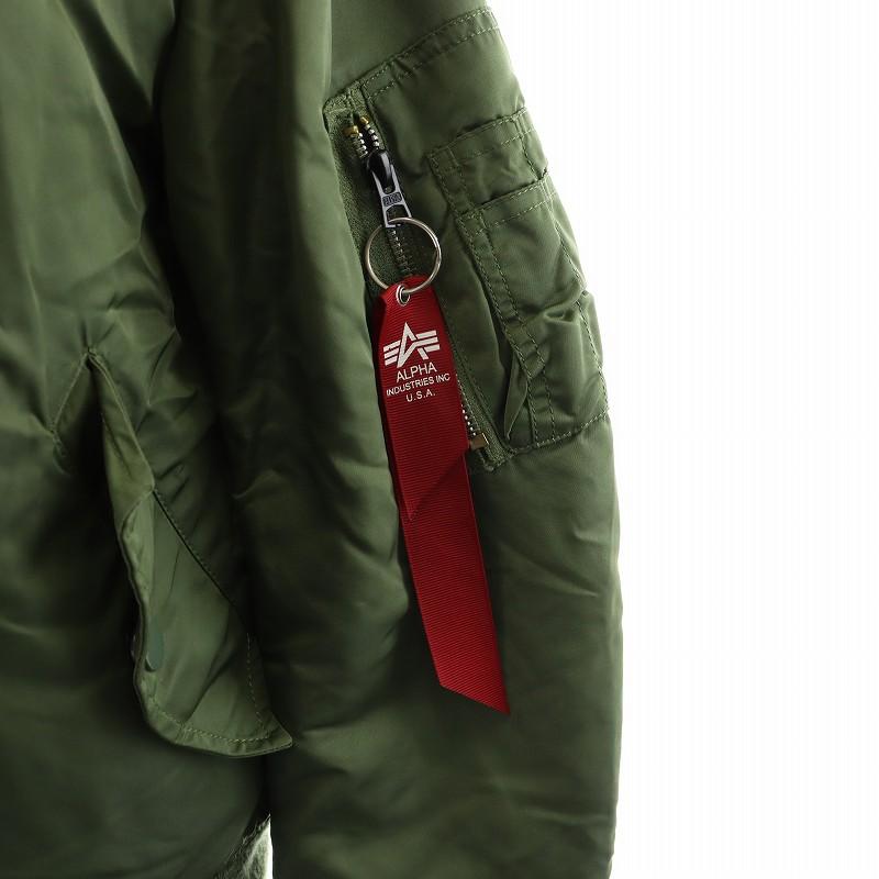 アルファ ALPHA MA-1 ブルゾン ジャケット リバーシブル ナイロン L