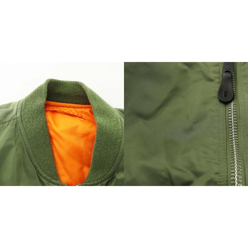 アルファ ALPHA MA-1 ブルゾン ジャケット リバーシブル ナイロン L