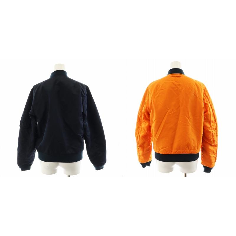 アルファ ALPHA MA-1 ブルゾン ジャケット リバーシブル ナイロン L