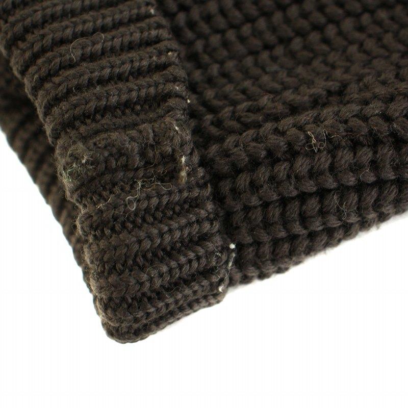 バトナー BATONER ウール5G片畦タートルネックニット セーター 長袖