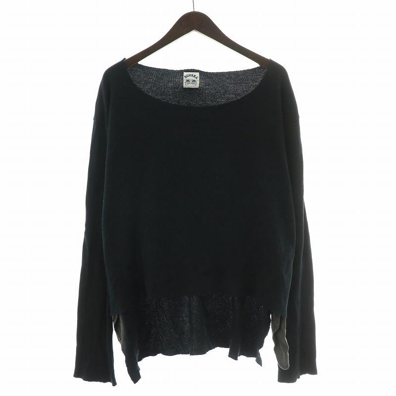 サンシー SUNSEA デザインサーマルカットソー Tシャツ 長袖 ボート 
