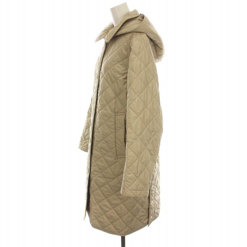マッキントッシュロンドン 2way 中綿キルティングコート ベージュ チェック柄 マッキントッシュ ロンドン MACKINTOSH LONDON キルティングコート