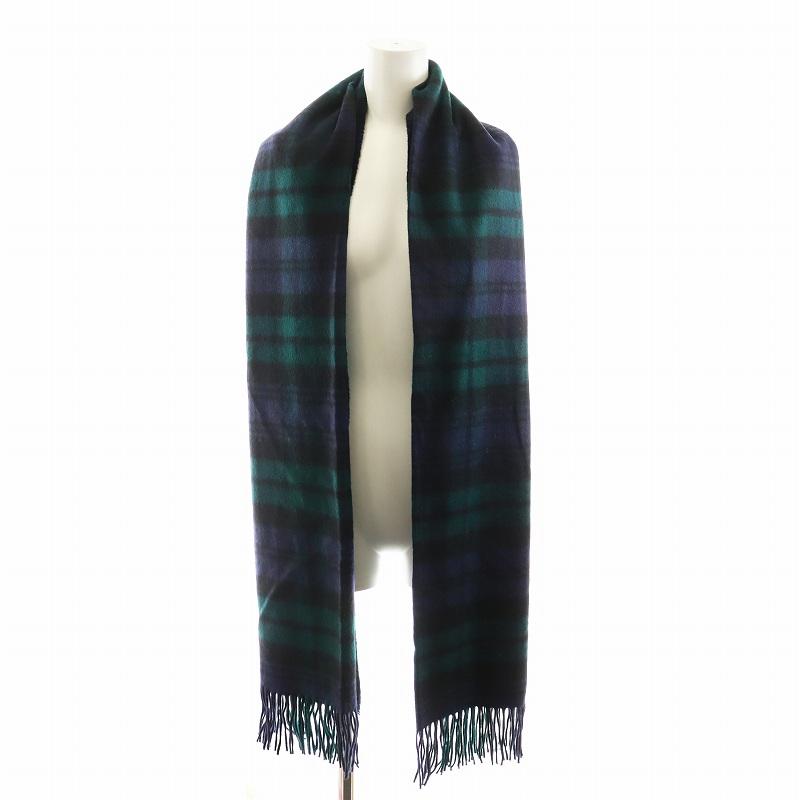 ジョンストンズオブエルガン Johnstons of Elgin ストール フリンジ  